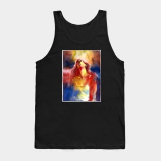 The girl all alone Tank Top